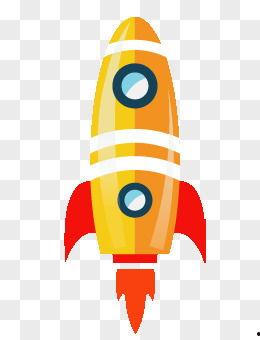 漫画火箭图片